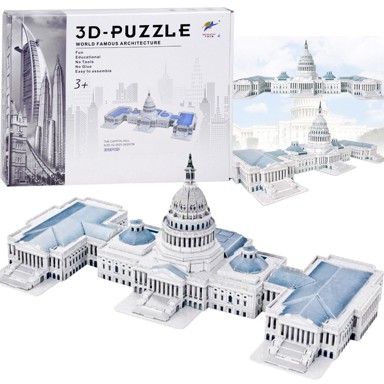 3D puzzle 132 kom.
